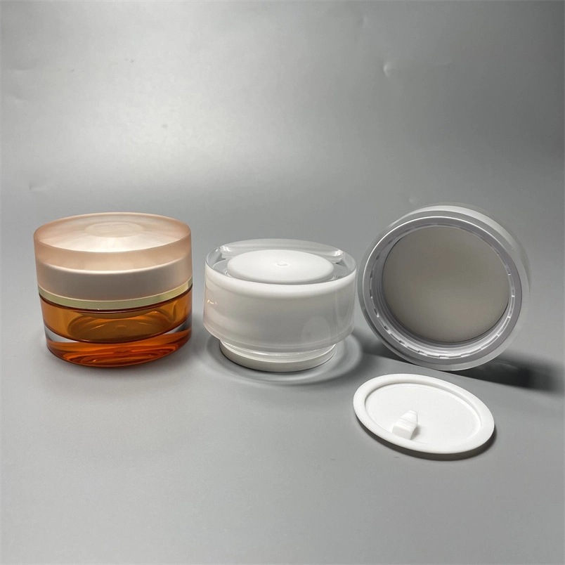 5g 10g 20g 50g 100g Plastic PS Acrylic Luxury Cosmetics Cream Jar Sets