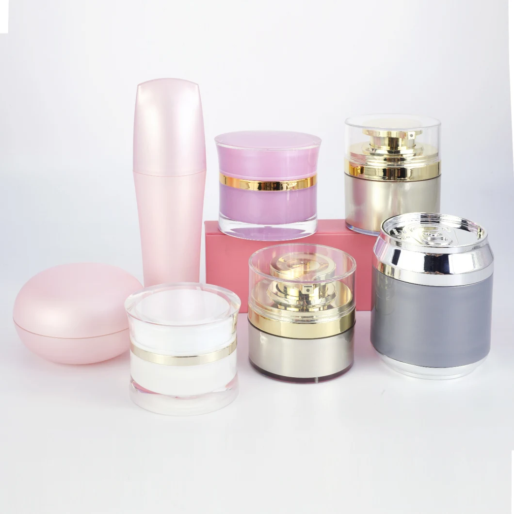 Wholesale Empty Various Acrylic Container Luxury Cosmetic Cream Jar for Eye Cream
