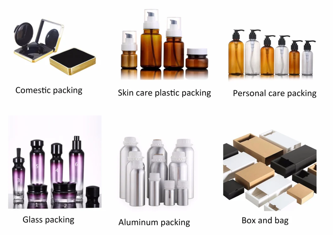 Luxury Square Cosmetic Skincare Packaging Cream Jar Empty Plastic Acrylic Container Serum Lotion Spray Pump Bottle for Cosmetic