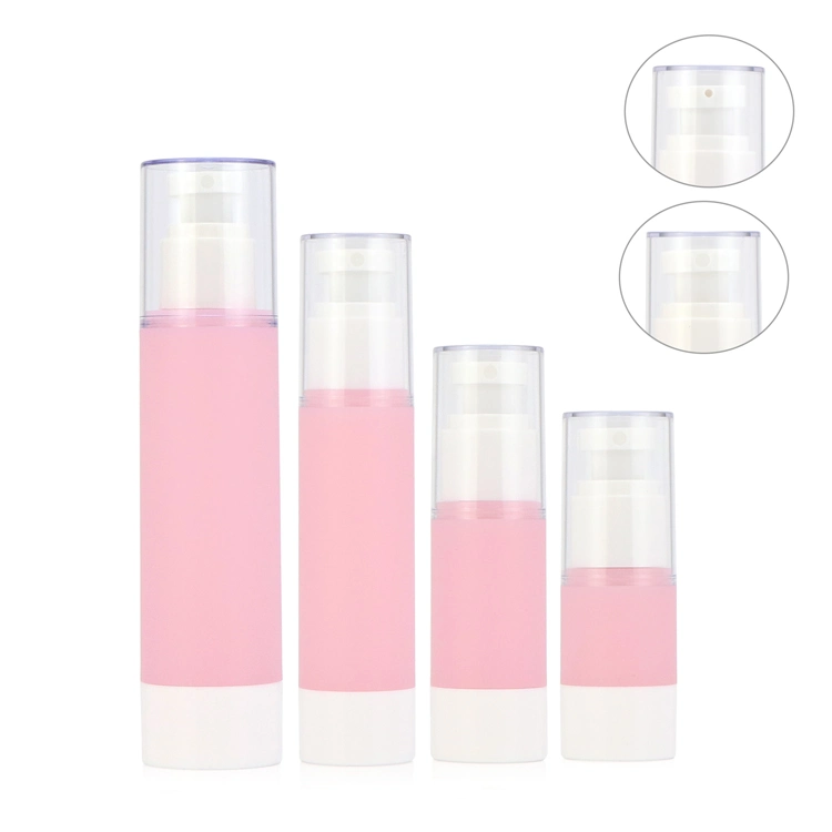 15ml 30ml 50ml 80ml 100ml Serum Cosmetic Packaging Airless Lotion Pump Bottles