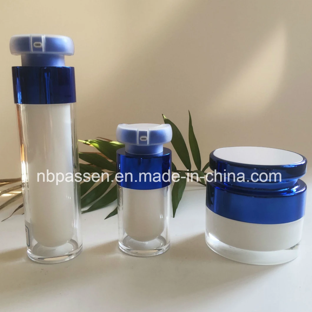 New Arrival Cosmetic Packaging Acrylic Jar Airless Lotion Bottle (PPC-NEW-158)