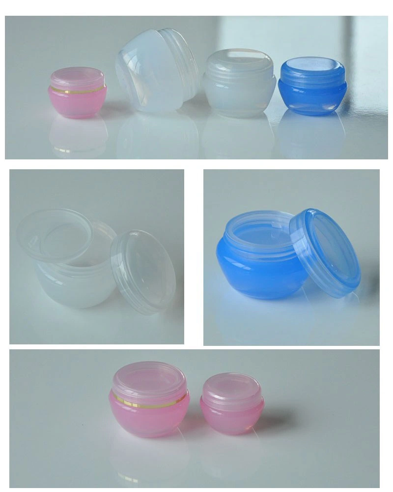 PP Mushroom Plastic Eye Cream Jar 10g Cosmetic Packaging Jar