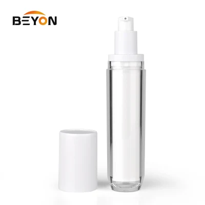 50ml Acrylic Plastic Cosmetic Packaging Airless Lotion Bottle 07b011-50