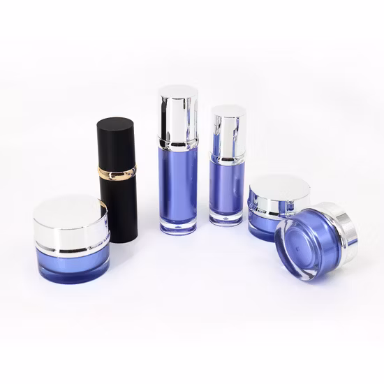 Luxury Style Cosmetic Package Acrylic Cream Jar Set