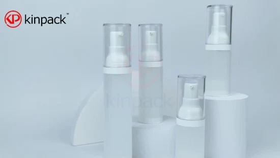 30ml 50ml Frosted Desktop Airless Bottle PP Emulsion Bottle Spray Fine Mist Table Bottle by Kinpack